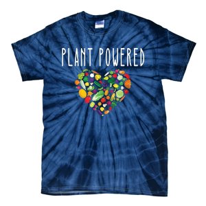 Whole Food Plant Based Lifestyle WFPB Vegan Powered Veggie Tie-Dye T-Shirt