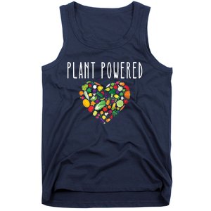 Whole Food Plant Based Lifestyle WFPB Vegan Powered Veggie Tank Top