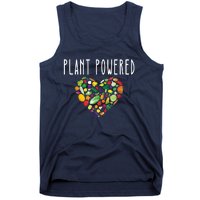 Whole Food Plant Based Lifestyle WFPB Vegan Powered Veggie Tank Top