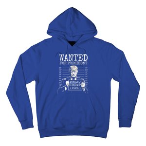 Wanted For President 2024 Donald Trump Gift Hoodie