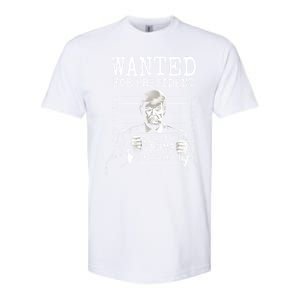 Wanted For President 2024 Donald Trump Gift Softstyle CVC T-Shirt