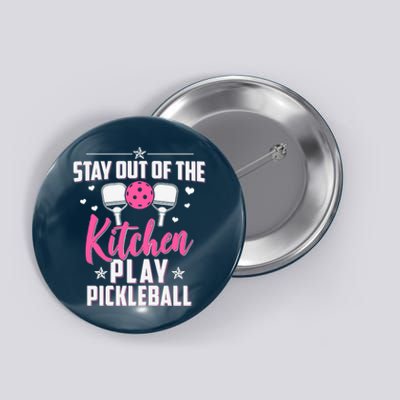 Wo Funny Pickleball Graphic For Wo Pickleball Player Button