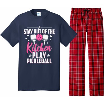 Wo Funny Pickleball Graphic For Wo Pickleball Player Pajama Set