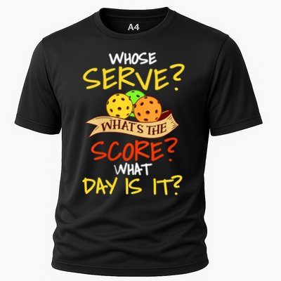 Womens Funny Pickleball Gift Pickle Ball Player Pickleball VNeck TShirt Performance Shirt