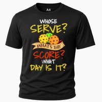 Womens Funny Pickleball Gift Pickle Ball Player Pickleball VNeck TShirt Cooling Performance Crew T-Shirt