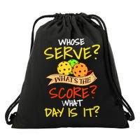 Womens Funny Pickleball Gift Pickle Ball Player Pickleball VNeck TShirt Drawstring Bag