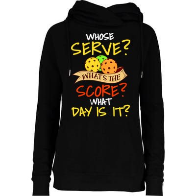Womens Funny Pickleball Gift Pickle Ball Player Pickleball VNeck TShirt Womens Funnel Neck Pullover Hood