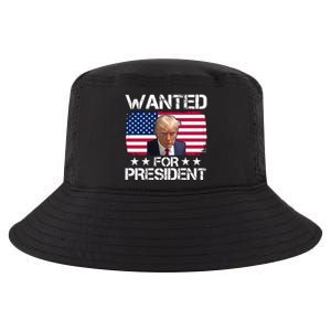 Wanted For President Donald Trump USA Election Cool Comfort Performance Bucket Hat