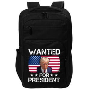 Wanted For President Donald Trump USA Election Impact Tech Backpack