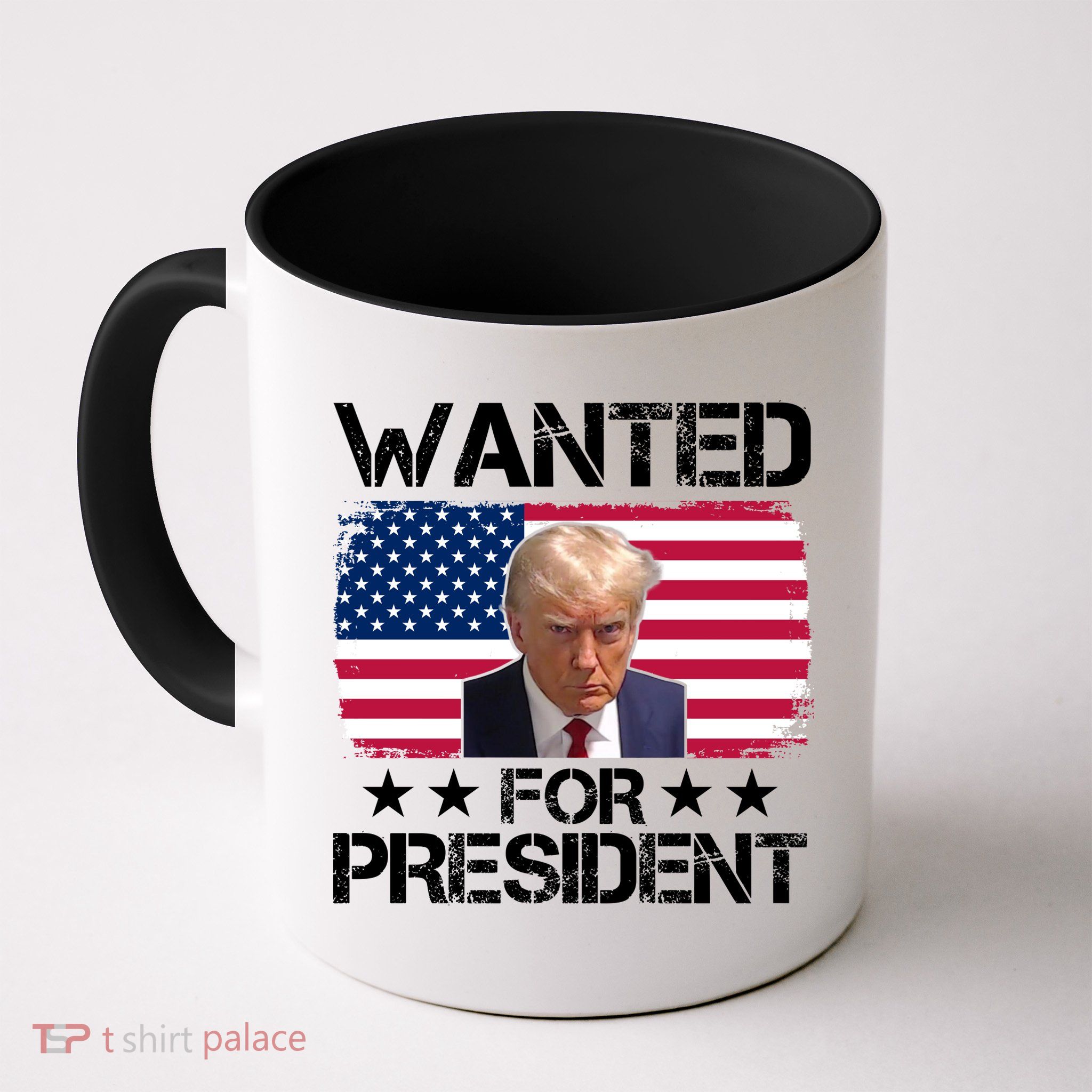Wanted For President Donald Trump USA Election Mug