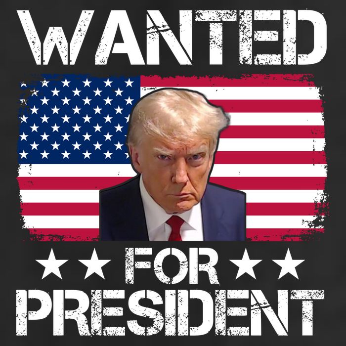 Wanted For President Donald Trump USA Election Beanie