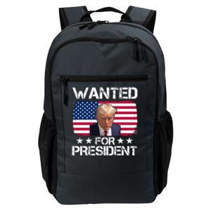 Wanted For President Donald Trump USA Election Daily Commute Backpack