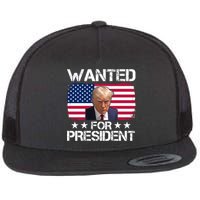 Wanted For President Donald Trump USA Election Flatbill Hat