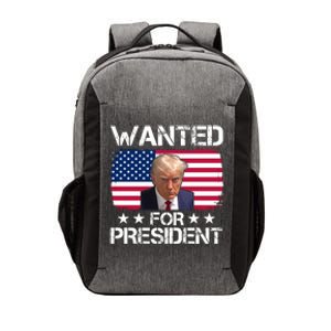 Wanted For President Donald Trump USA Election Vector Backpack