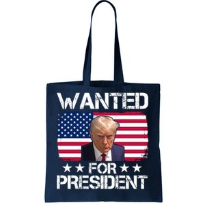 Wanted For President Donald Trump USA Election Tote Bag