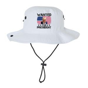 Wanted For President Donald Trump USA Election Legacy Cool Fit Booney Bucket Hat