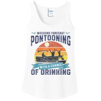 Weekend Forecast Pontooning Drinking Pontoon Boating Ladies Essential Tank