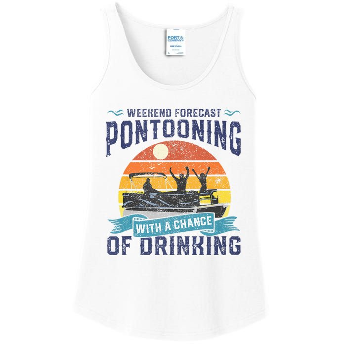 Weekend Forecast Pontooning Drinking Pontoon Boating Ladies Essential Tank