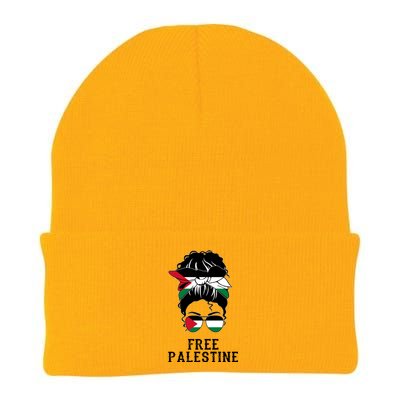 Wo Free Palestine Gift Knit Cap Winter Beanie