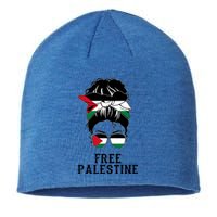 Wo Free Palestine Gift Sustainable Beanie