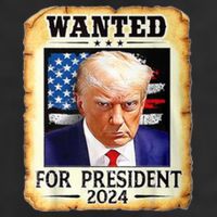 Wanted For President 2024 Donald Trump 11oz C Handle Ceramic Mug