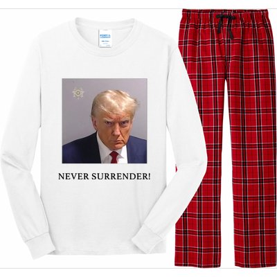 Wanted For President 2024 Long Sleeve Pajama Set