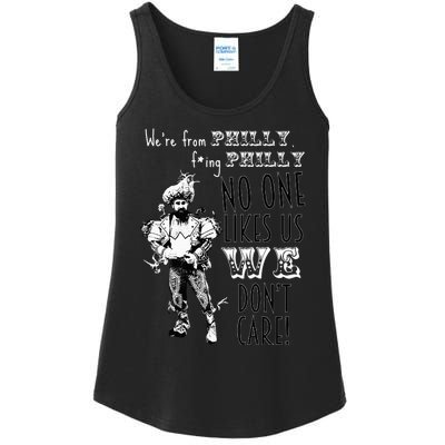 Were From P.H.I.L.L.Y No One Likes Us We Dont Care Ladies Essential Tank