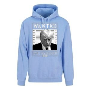 Wanted For President 2024 Unisex Surf Hoodie