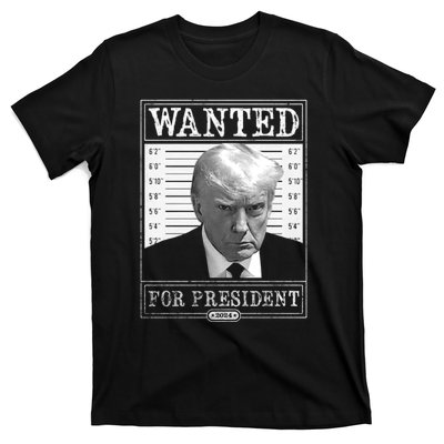 Wanted For President 2024 T-Shirt