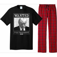 Wanted For President 2024 Pajama Set