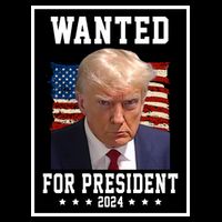 Wanted For President 2024 USA Donald Trump Impact Tech Backpack