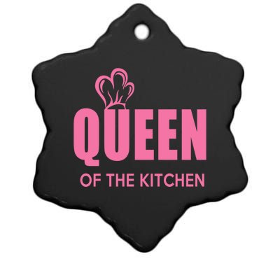 Wholesome Family Queen Of The Kitchen Cooking Gift Ceramic Star Ornament