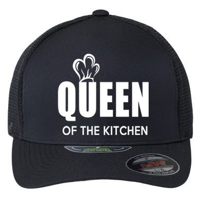 Wholesome Family Queen Of The Kitchen Cooking Gift Flexfit Unipanel Trucker Cap