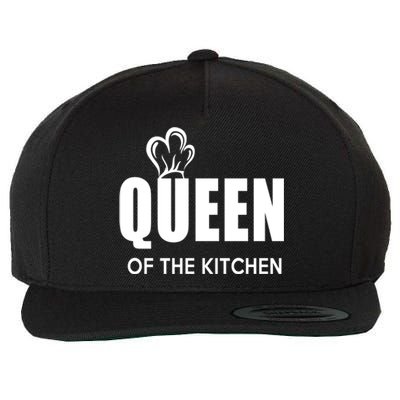 Wholesome Family Queen Of The Kitchen Cooking Gift Wool Snapback Cap