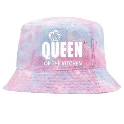 Wholesome Family Queen Of The Kitchen Cooking Gift Tie-Dyed Bucket Hat