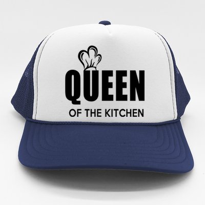 Wholesome Family Queen Of The Kitchen Cooking Gift Trucker Hat