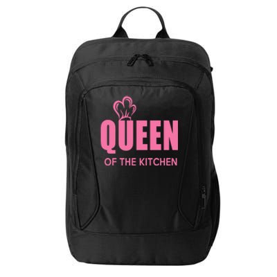 Wholesome Family Queen Of The Kitchen Funny Gift City Backpack