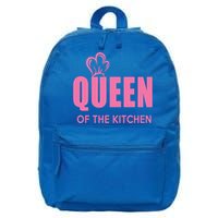 Wholesome Family Queen Of The Kitchen Funny Gift 16 in Basic Backpack