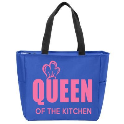 Wholesome Family Queen Of The Kitchen Funny Gift Zip Tote Bag