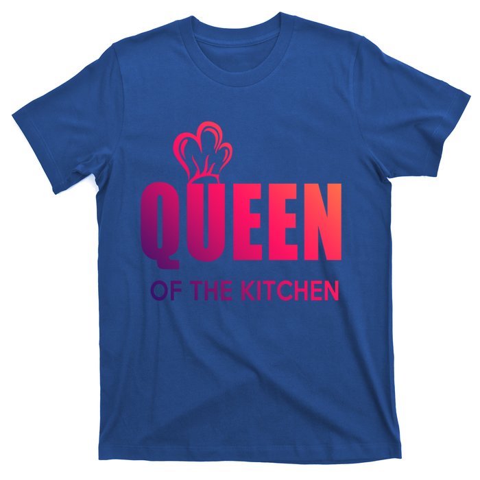 Wholesome Family Queen Of The Kitchen Funny Gift T-Shirt