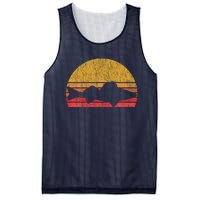 Walleye Fishing Retro Walleye Sauger Fisherman Mesh Reversible Basketball Jersey Tank