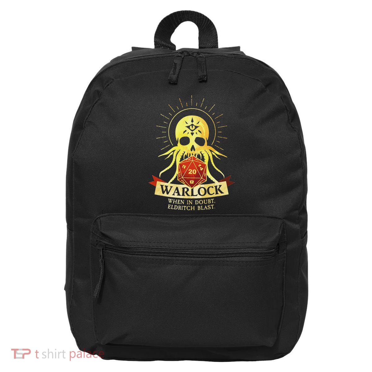 Warlock Fantasy Rpg Trpg Gamer Class 16 in Basic Backpack