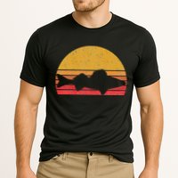 Walleye Fishing Retro Walleye Sauger Fisherman Performance Shirt