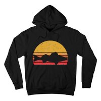 Walleye Fishing Retro Walleye Sauger Fisherman Hoodie