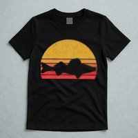 Walleye Fishing Retro Walleye Sauger Fisherman T-Shirt