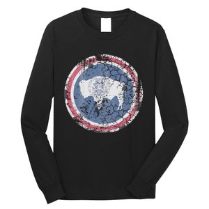 Wyoming Flag Retro Fade Family Long Sleeve Shirt