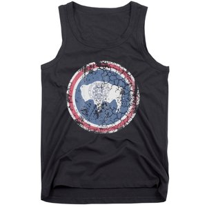 Wyoming Flag Retro Fade Family Tank Top