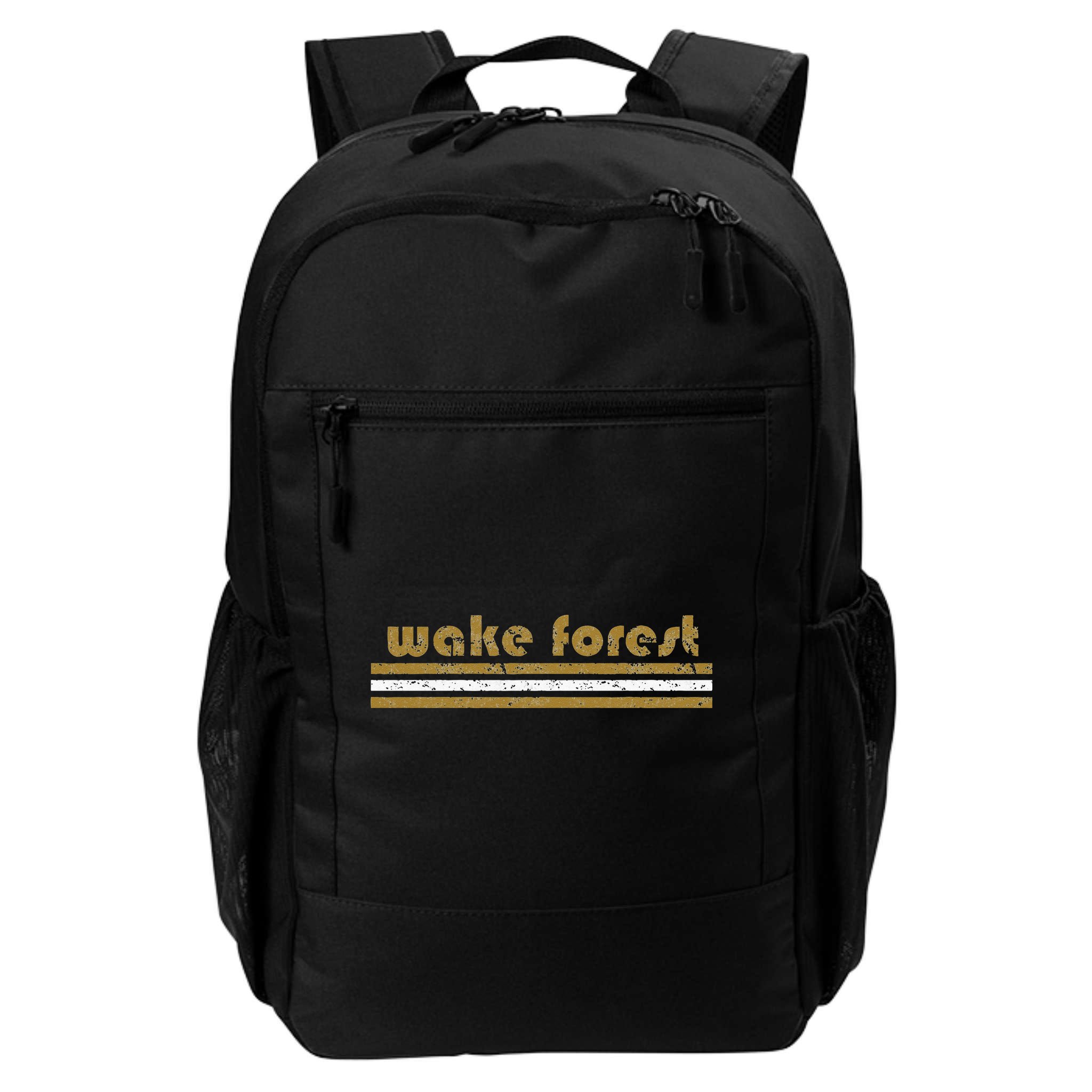Wake Forest Retro Three Stripe Vintage Throwback Backpack