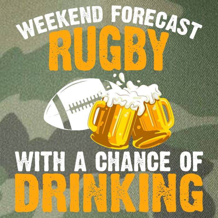 Weekend Forecast Rugby With A Chance Of Drinking Legacy Tie Dye Trucker Hat