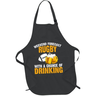 Weekend Forecast Rugby With A Chance Of Drinking Apron